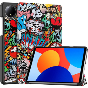 Etui do Xiaomi Redmi Pad SE 8.7", Smartcase, graffiti