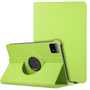 Etui do Xiaomi Redmi Pad SE, Obrotowe 360, zielone