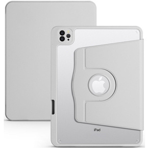 Etui do iPad Pro 11 2020 / 2021 / 2022, z miejscem na rysik, Obrotowe 360°, Szare
