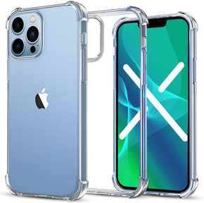 Etui do iPhone 13 Pro Max, Dropproof, Przezroczyste