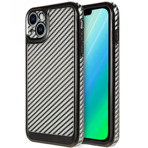 Etui do iPhone 14 Carbon Slim Case Obudowa, Czarne