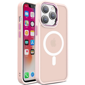 Etui do iPhone 15, MagColor do MagSafe, różowe