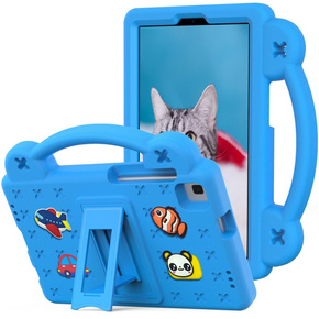 Etui dziecięce do Samsung Galaxy Tab A7 Lite 8.7 T220/T225, Niebieskie