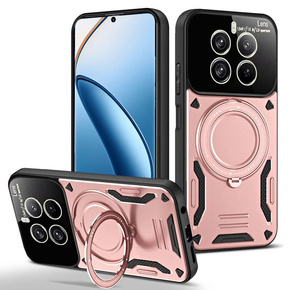 Etui pancerne do Realme 12 Pro 5G / 12 Pro+ 5G, Magnetic Ring, różowe