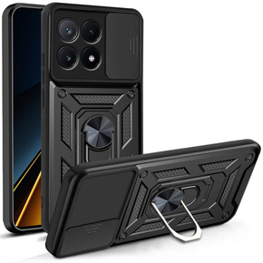 Etui pancerne do Xiaomi Poco X6 Pro 5G, CamShield Slide, czarne