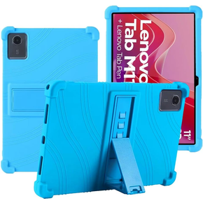 Etui silikonowe do Lenovo Tab M11, Impact, pancerne, jasnoniebieskie