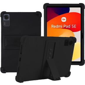 Etui silikonowe do Xiaomi Redmi Pad SE 11", Impact, pancerne, czarne