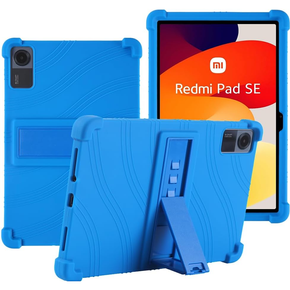 Etui silikonowe do Xiaomi Redmi Pad SE 11", Impact, pancerne, granatowe