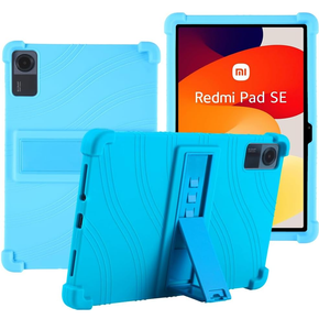 Etui silikonowe do Xiaomi Redmi Pad SE 11", Impact, pancerne, niebieskie