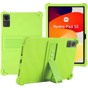 Etui silikonowe do Xiaomi Redmi Pad SE 11", Impact, pancerne, zielone