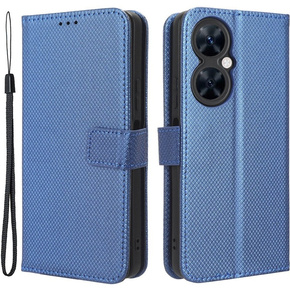 Etui z klapką do Huawei Nova 11i, Wallet Smart Magnet, niebieskie
