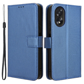 Etui z klapką do Oppo A38 4G / Oppo A18 4G, Wallet Smart Magnet, niebieskie