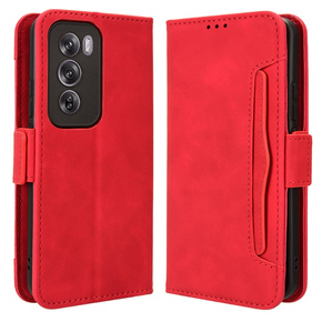 Etui z klapką do Oppo Reno 12, Card Slot, czarne