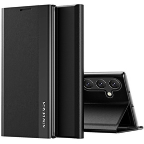Etui z klapką do Samsung Galaxy A35 5G, Side Magnetic, czarne