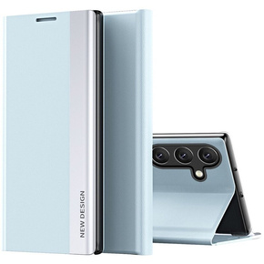 Etui z klapką do Samsung Galaxy A35 5G, Side Magnetic, niebieskie