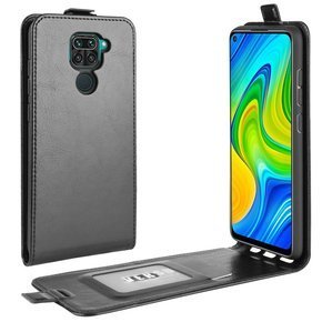 Etui z klapką do Xiaomi Redmi Note 9, Flip, czarne