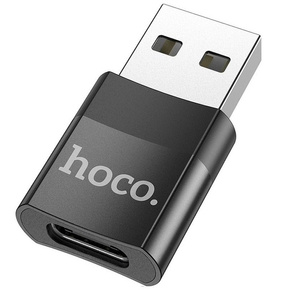 HOCO Adapter - USB-C TYPE-C do USB-A, Black