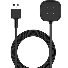 Kabel USB/ładowarka do Fitbit Versa 3 / Sense, Black