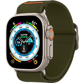 Pasek SPIGEN do Apple Watch 1/2/3/4/5/6/7/8/SE/Ultra 42/44/45/49MM, Fit Lite Ultra, Zielony