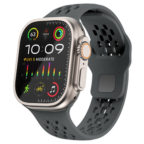 Pasek Silikonowy do Apple Watch 1/2/3/4/5/6/7/8/SE/ULTRA 42/44/45/49MM, Szary