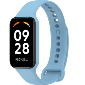 Pasek Silikonowy do Xiaomi Redmi Smart Band 2 / Xiaomi Smart Mi Band 8 Active, Niebieski