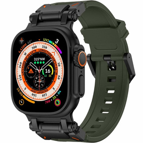 Pasek do Apple Watch 1/2/3/4/5/6/7/8/9/SE/Ultra/Ultra 2 42/44/45/49MM, Zielony