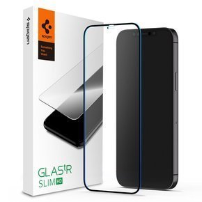 SPIGEN Glass FC Szkło Hartowane iPhone 12 Mini, Black