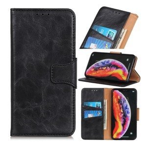 Skórzane Etui Wallet do Samsung Galaxy A50 / A30s - Black