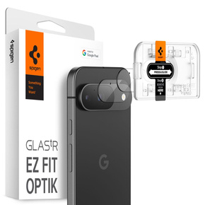 Spigen OPTIK.TR ”EZ FIT” Szkło Hartowane na Aparat do Google Pixel 9 (2 sztuki)