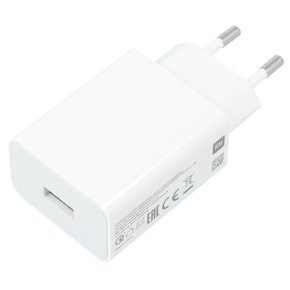 Xiaomi Oryginalna Ładowarka Sieciowa MDY-11-EP, 1x USB-A, QC3.0 3A, White (bulk)