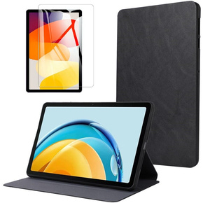 Zestaw Etui + Szkło Hartowane do Xiaomi Redmi Pad SE 11", Klasyczne, Z klapką, Czarne