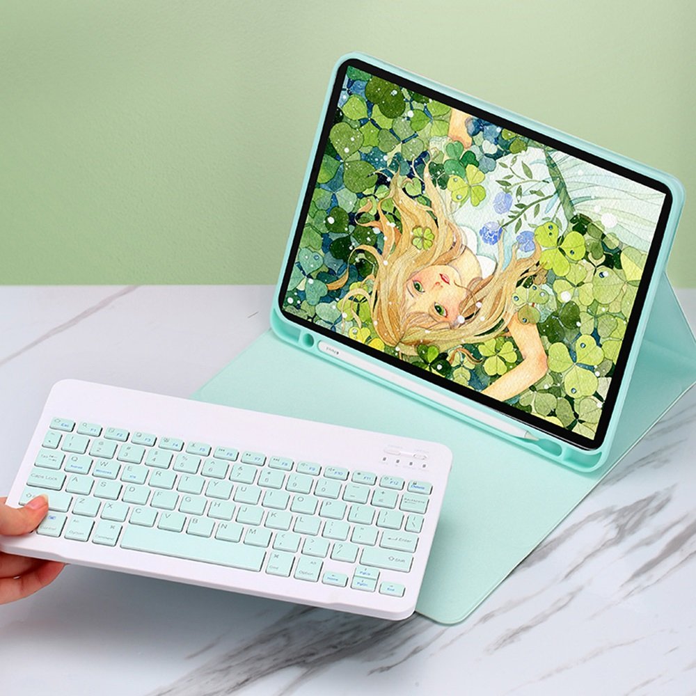 Etui Keyboard Case do iPad 7/8 10.2 2019/2020, Green | Sklep XGSM.pl