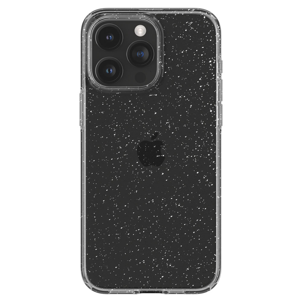 Spigen Liquid Crystal Glitter Case do iPhone 15 Pro Max -  różowo-przezroczysty 