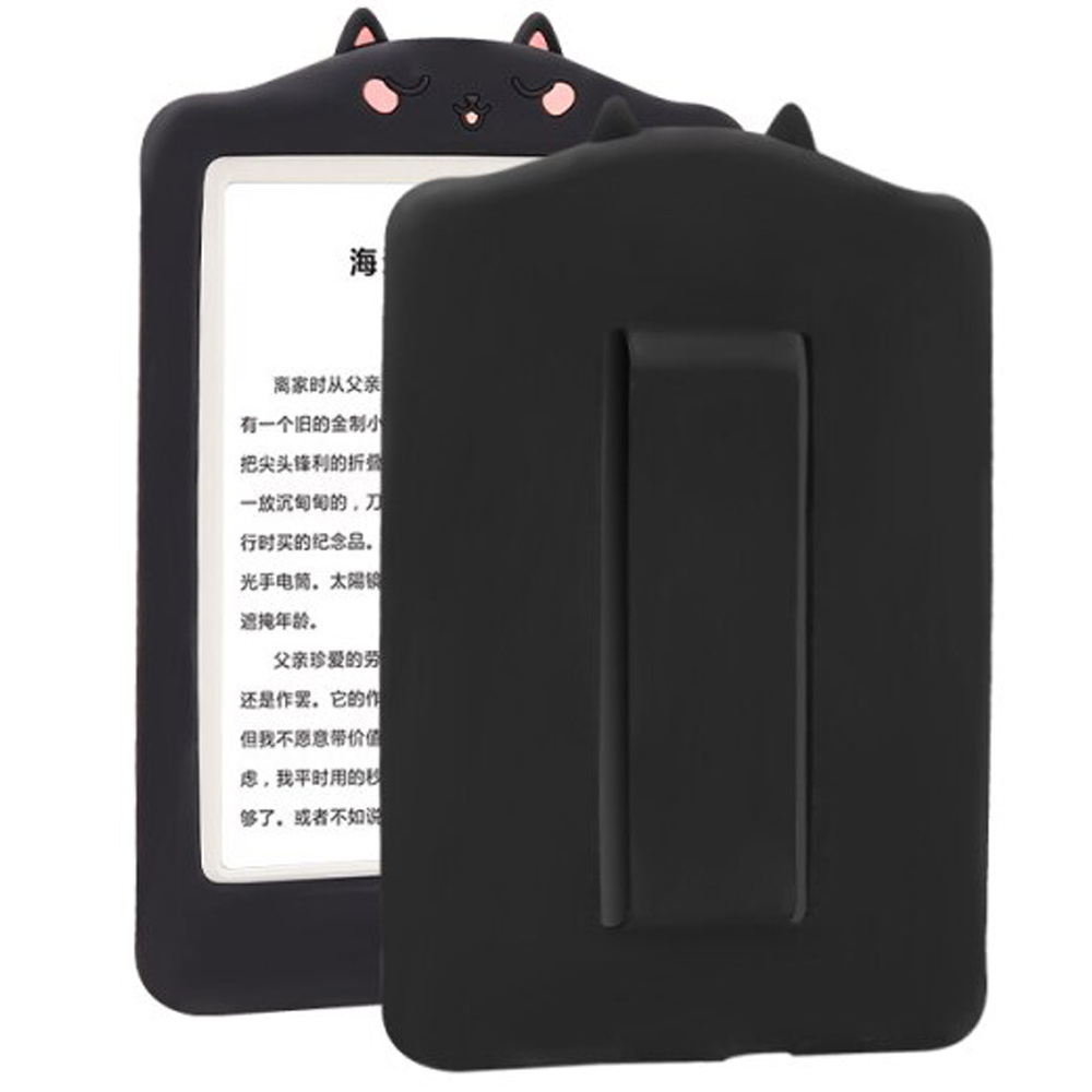 Etui do Kindle Paperwhite 4, Silicon Case Cat, Black sklep XGSM.pl