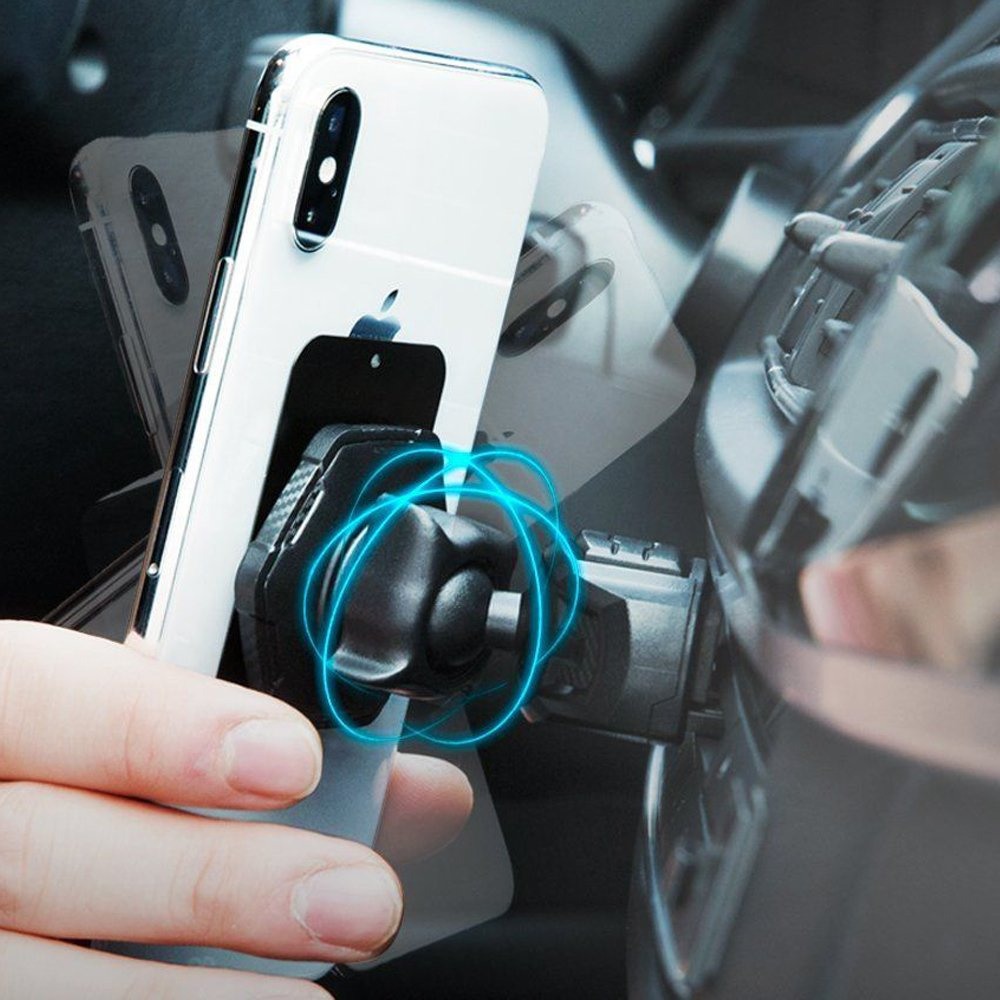 Uchwyt Samochodowy SPIGEN SGP QS24 CD Car Mount Holder Black