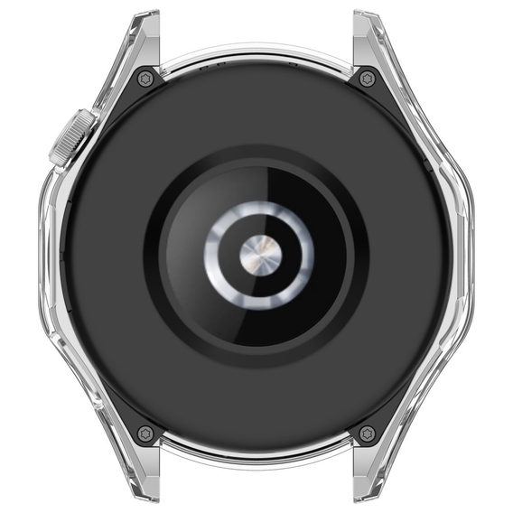 2w1 Etui + Szkło Hartowane do Huawei Watch GT 4 46mm, Przezroczyste