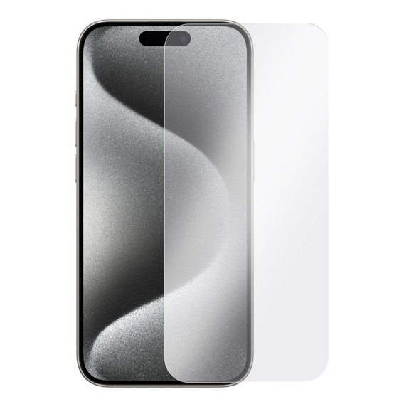 2x Szkło + szybka na aparat czarna do iPhone 15 Pro Max, ERBORD Hartowane 9H/3D