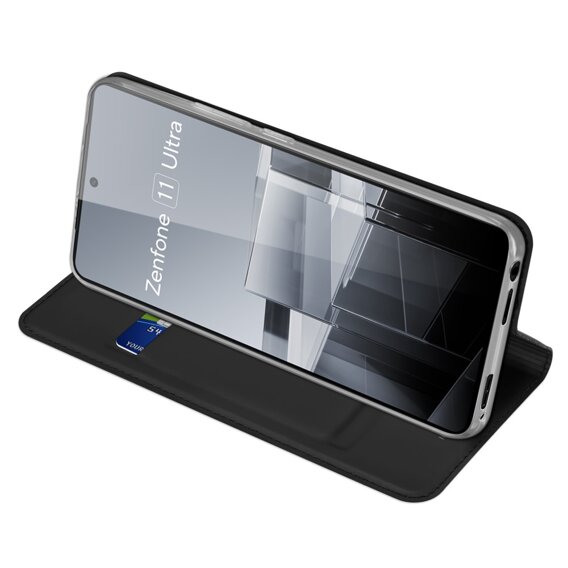 Etui Dux Ducis do Asus Zenfone 11 Ultra 5G, Skinpro, czarne