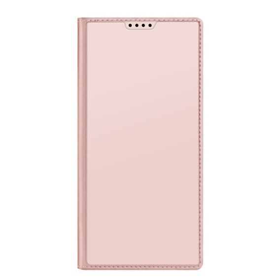 Etui Dux Ducis do Samsung Galaxy S23 Ultra, Skinpro, różowe rose gold