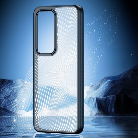 Etui DuxDucis do Oppo Reno 12, Aimo case, przezroczyste / czarne