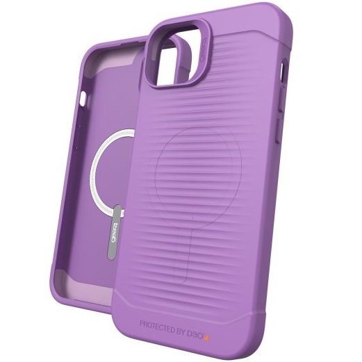 Etui Gear4 D3O do iPhone 14 Plus, Havana Snap MagSafe, Purple