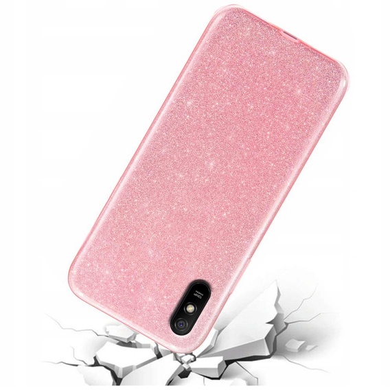 Etui Glitter Case do Xiaomi Redmi 9A, Pink