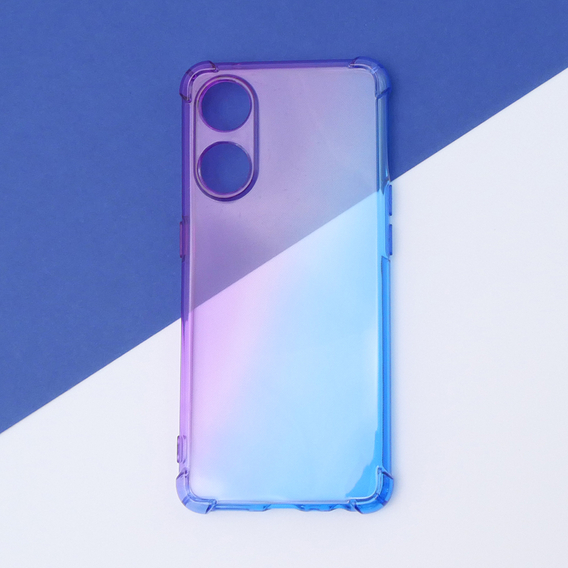 Etui Gradient Dropproof do Oppo Reno8 T, Fioletowe / niebieskie