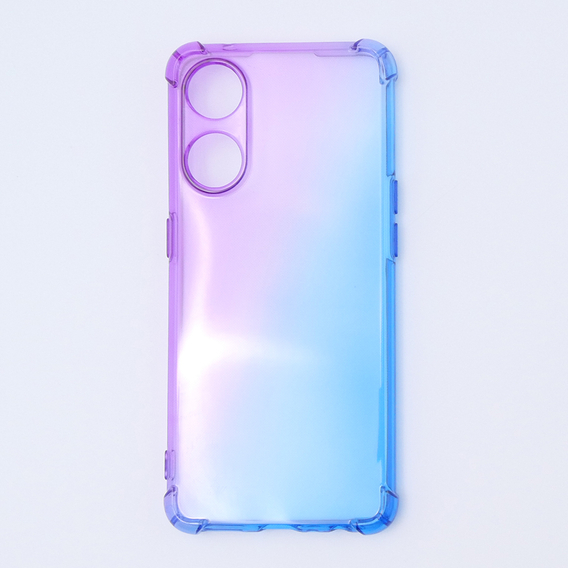 Etui Gradient Dropproof do Oppo Reno8 T, Fioletowe / niebieskie