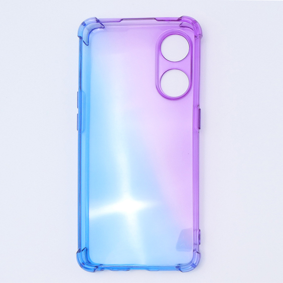 Etui Gradient Dropproof do Oppo Reno8 T, Fioletowe / niebieskie