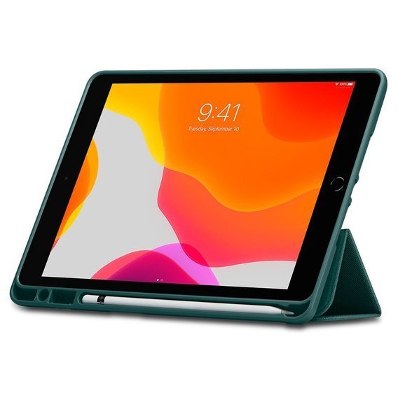 Etui SPIGEN do iPad 7/8/9 10.2 2019/2020/2021, Urban Fit, Midnight Green