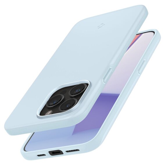 Etui Spigen do Apple iPhone 15 Pro Max, Thin Fit, Niebieskie