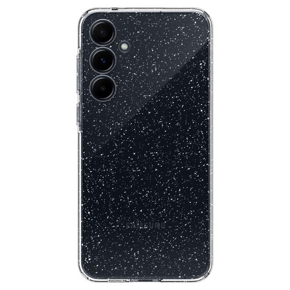 Etui Spigen do Galaxy A55 5G, Liquid Crystal, przezroczyste brokat