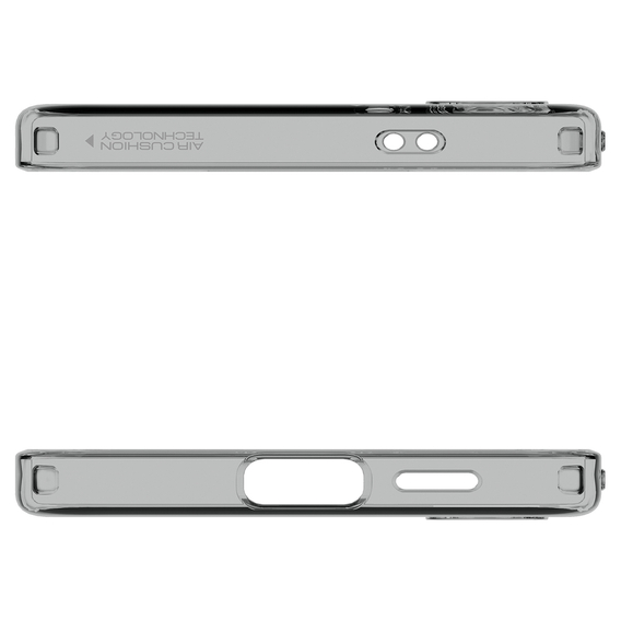 Etui Spigen do Galaxy S24+ Plus, Liquid Crystal, przezroczyste czarne