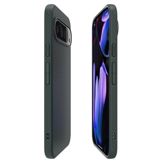 Etui Spigen do Google Pixel 9 / 9 Pro, Liquid Air, zielone